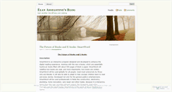 Desktop Screenshot of elanasselstine.wordpress.com