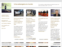 Tablet Screenshot of estrangeira.wordpress.com