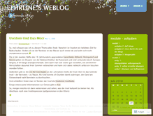 Tablet Screenshot of lehrline.wordpress.com