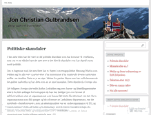 Tablet Screenshot of jonchristiangulbrandsen.wordpress.com