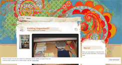 Desktop Screenshot of momstew.wordpress.com