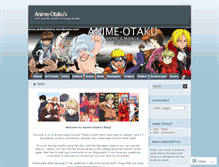 Tablet Screenshot of animeotakus.wordpress.com