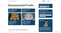 Desktop Screenshot of damommachefcooks.wordpress.com