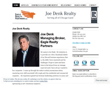 Tablet Screenshot of joedenkrealty.wordpress.com