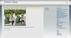 Desktop Screenshot of celebritysleaze.wordpress.com
