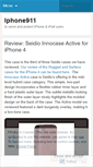 Mobile Screenshot of iphone911.wordpress.com