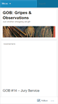 Mobile Screenshot of andyobsandgripes.wordpress.com