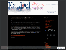 Tablet Screenshot of kdpr.wordpress.com