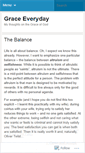 Mobile Screenshot of graceeveryday.wordpress.com