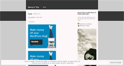 Desktop Screenshot of jennystrip.wordpress.com