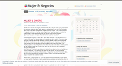 Desktop Screenshot of mujerynegocios.wordpress.com