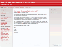 Tablet Screenshot of durhammasters.wordpress.com