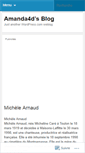 Mobile Screenshot of amanda4d.wordpress.com