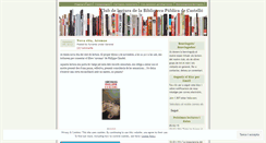 Desktop Screenshot of lecturacastello.wordpress.com