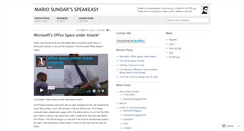 Desktop Screenshot of mariosundar.wordpress.com