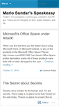 Mobile Screenshot of mariosundar.wordpress.com