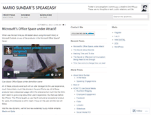 Tablet Screenshot of mariosundar.wordpress.com