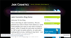 Desktop Screenshot of jadecosmetics.wordpress.com