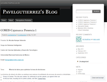 Tablet Screenshot of pavelgutierrez.wordpress.com