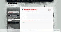 Desktop Screenshot of ecetateni.wordpress.com