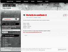 Tablet Screenshot of ecetateni.wordpress.com