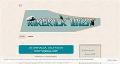 Desktop Screenshot of nikekick.wordpress.com