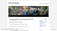 Desktop Screenshot of livingthegardenlife.wordpress.com