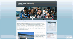 Desktop Screenshot of franklinmiddleschool.wordpress.com