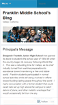 Mobile Screenshot of franklinmiddleschool.wordpress.com