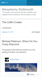 Mobile Screenshot of blasphemyrottmouth.wordpress.com