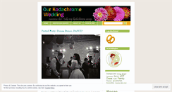 Desktop Screenshot of kodachromewedding.wordpress.com