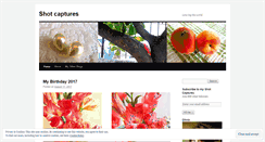 Desktop Screenshot of oliviascaptures.wordpress.com