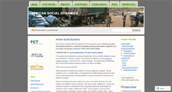 Desktop Screenshot of africadynamics.wordpress.com