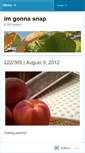 Mobile Screenshot of 365imgonnasnap.wordpress.com