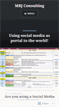 Mobile Screenshot of mrjconsulting.wordpress.com