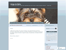 Tablet Screenshot of amigodobicho.wordpress.com