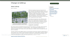 Desktop Screenshot of gellerupplan.wordpress.com