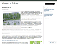 Tablet Screenshot of gellerupplan.wordpress.com