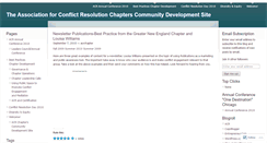 Desktop Screenshot of acrchapter.wordpress.com