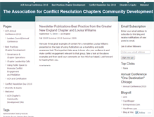 Tablet Screenshot of acrchapter.wordpress.com