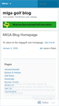 Mobile Screenshot of migagolf.wordpress.com