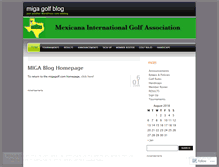 Tablet Screenshot of migagolf.wordpress.com