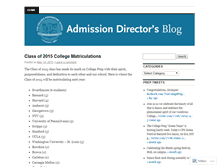 Tablet Screenshot of collegepreparatoryschool.wordpress.com