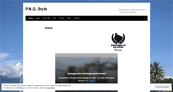 Desktop Screenshot of pngstyle.wordpress.com