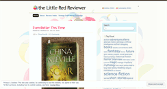 Desktop Screenshot of littleredreviewer.wordpress.com