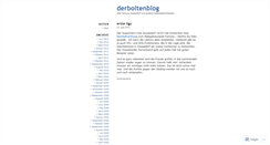 Desktop Screenshot of derbolten.wordpress.com