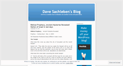 Desktop Screenshot of dsachleben.wordpress.com