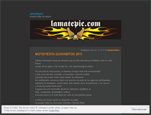 Tablet Screenshot of lamatepic.wordpress.com