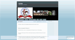 Desktop Screenshot of ggfanchurch.wordpress.com