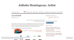 Desktop Screenshot of juliettehemingway.wordpress.com